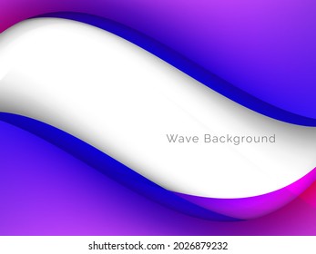 Abstrakter Wellendesign, dekorativer Hintergrund, Vektorgrafik