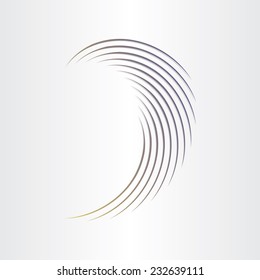 abstract wave design element 