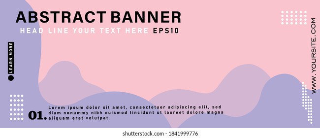 Abstract wave design. Unique Editable modern Social Media banner Template. Anyone can use This Design Easily. Promotional web banner for social media. Elegant sale and discount promo 