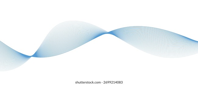 Abstract wave design. Vector illustration. EPS10