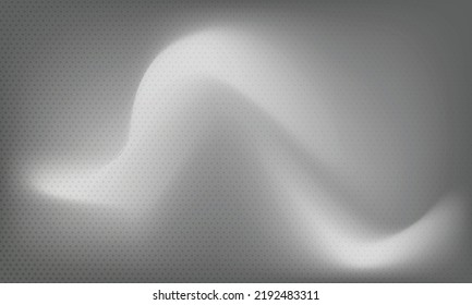 abstract wave with dot raster banner background vector illustration
