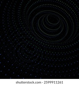 Abstract wave dots background for big data and machine learning wallpapers