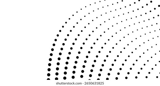 Fundo abstrato de linha pontilhada de onda. Textura da faixa do traço dinâmico técnico. Papel de parede preto linhas curvas e deformadas