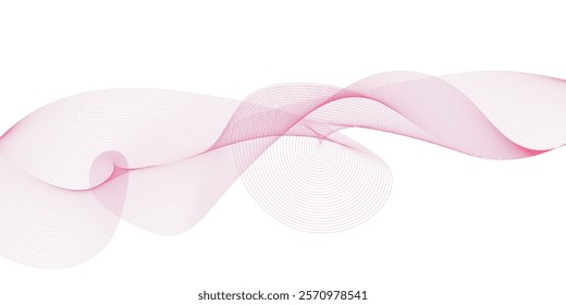 Abstract wave element for design.   Abstract background with wavy line style