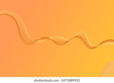 diseño de elemento de onda abstracto para tarjeta, cartel, ilustración, Fondo de pantalla, presentación y otros