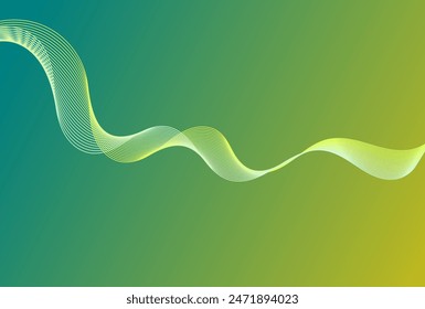 abstract wave element design for  card, poster, illustration, wallpaper, presentation and other