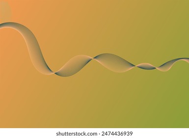 abstract wave element design for  card, poster, illustration, wallpaper, presentation and other