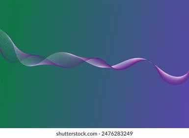 abstract wave element design for  card, poster, illustration, wallpaper, presentation and other