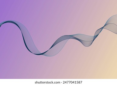 abstract wave element design for  card, poster, illustration, wallpaper, presentation and other