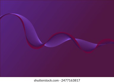 abstract wave element design for  card, poster, illustration, wallpaper, presentation and other