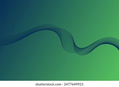 abstract wave element design for  card, poster, illustration, wallpaper, presentation and other