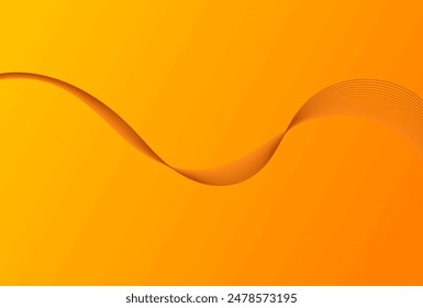 abstract wave element design for  card, poster, illustration, wallpaper, presentation and other