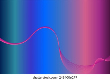 abstract wave element design for  card, poster, illustration, wallpaper, presentation and other
