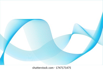 Abstract wave element for design. Digital frequency track equalizer. Stylized line art background.abstract wave thin curved lines graphic background for design gray,Vector illustration EPS 10.
