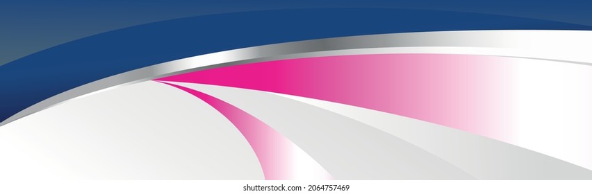 Elemento de onda abstracta para el diseño. Ecualizador de frecuencia digital. Fondo web de arte de línea panorámica estilizado - Ilustración vectorial