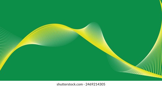 Elemento de onda Abstractas para el diseño. Ecualizador de pista digital. Fondo estilizado de arte lineal. Ilustración vectorial. Onda con líneas creadas con la herramienta de mezcla.