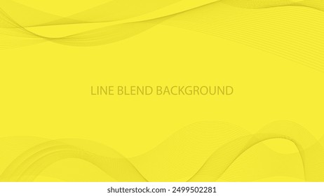 Abstract wave element for design digital frequency track equalizer stylized line art background