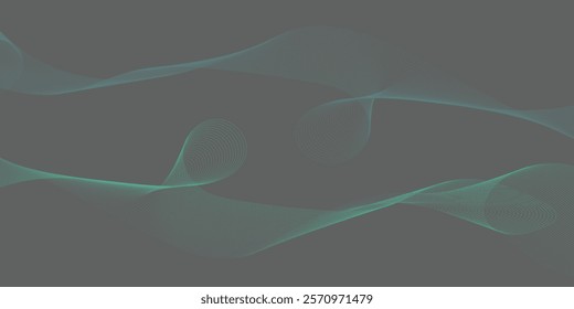 Abstract wave element for design. Digital frequency track equalizer. abstract background with glowing wave.