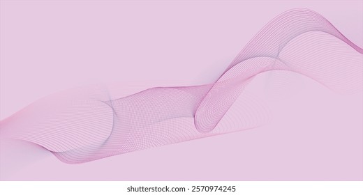 Abstract wave element for design. Digital frequency track equalizer. Digital future technology concept in the silver theme color.