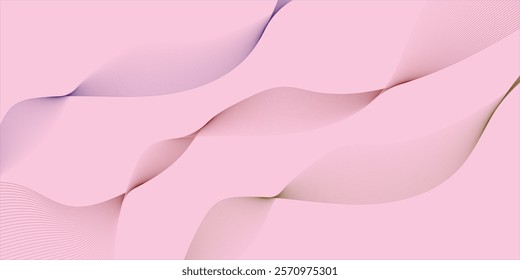 Abstract wave element for design. Digital frequency track equalizer. Modern abstract background with wavy lines.