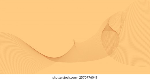 Abstract wave element for design. Digital frequency track equalizer.  Abstract background with wavy line style