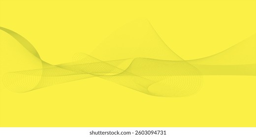 Abstract wave element for design. Digital frequency track equalizer. Stylized line art background.