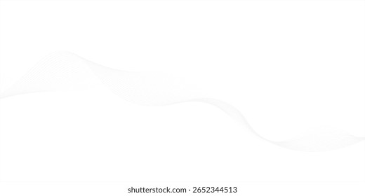 Elemento de onda Abstractas para el diseño. Ecualizador digital de pista de frecuencias. Fondo de arte de línea estilizado. Ilustración vectorial. Ondear con líneas creadas con la herramienta de mezcla.