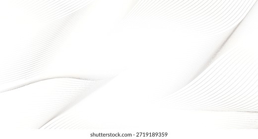 Abstraktes Wellenelement für Design. Digitaler Frequenzspurentzerrer. Stilisierter Kunsthintergrund. Vektorgrafik. Welle mit Linien, die mit dem Verrundungswerkzeug erzeugt wurden.