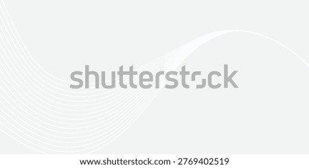 Abstract wave element for design. Digital frequency track equalizer. Stylized line art background. Vector illustration. Wave with lines created using blend tool. Curved wavy line, smooth 