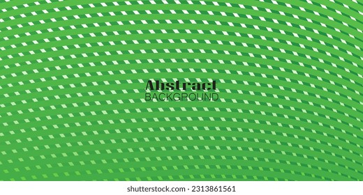 Elemento de onda abstracta para el diseño Verde. Fondo artístico estilizado. Onda brillante colorida con líneas creadas con herramienta de mezcla.