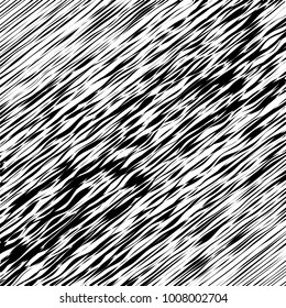 Abstract Wave Element for Design, Stylized Line Art Background,  Curved Wavy Line, Smooth Wave Stripe Background, Black and White Wave Stripe Optical Abstract Design, Vector Background, Curved Lines