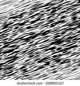 Abstract Wave Element for Design, Stylized Line Art Background,  Curved Wavy Line, Smooth Wave Stripe Background, Black and White Wave Stripe Optical Abstract Design, Vector Background, Curved Lines