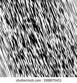 Elemento de onda abstrata para design, Plano de fundo de arte de linha estilizada, Linha ondulada curva, Plano de fundo de faixa de onda suave, Preto e branco Projeto abstrato de faixa de onda óptica, Plano de fundo do vetor, Linhas curvas