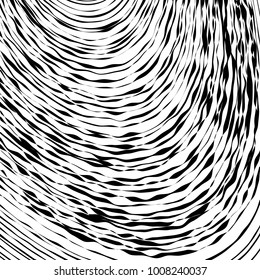 Abstract Wave Element for Design, Stylized Line Art Background,  Curved Wavy Line, Smooth Wave Stripe Background, Black and White Wave Stripe Optical Abstract Design, Vector Background, Curved Lines