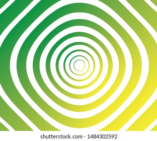 Abstract wave element for design. Stylized line art background. Vector illustration. Wave with colorful lines. Curved wavy line, smooth stripe