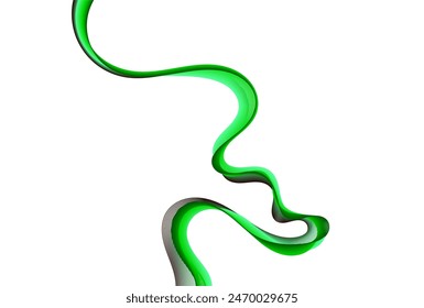 Abstract wave element for design or template for background card, poster, wallpaper, illustration, presentation and other