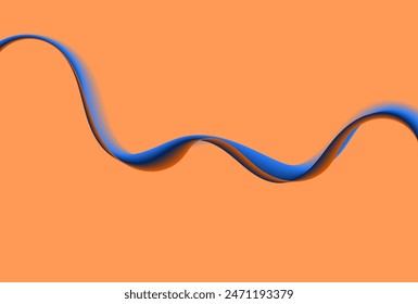 abstract wave element for design or template for background card, poster, illustration, wallpaper, presentation and other