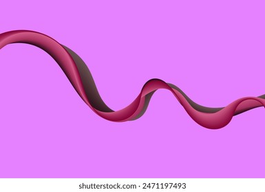 abstract wave element for design or template for background card, poster, illustration, wallpaper, presentation and other