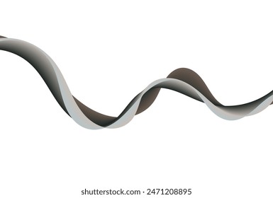 abstract wave element for design or template for background card, poster, illustration, wallpaper, presentation and other