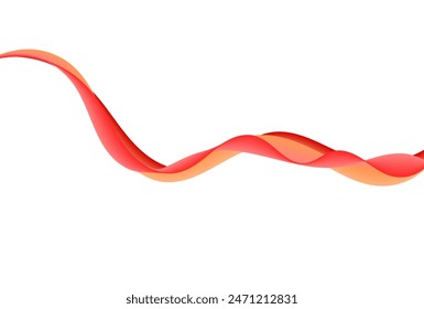 abstract wave element for design or template for background card, poster, illustration, wallpaper, presentation and other