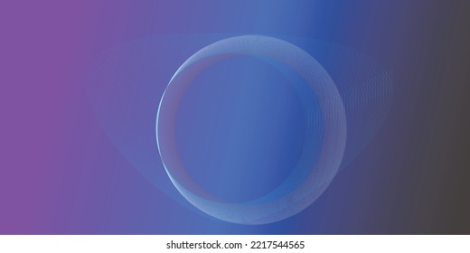 Abstract wave element for design. Vector