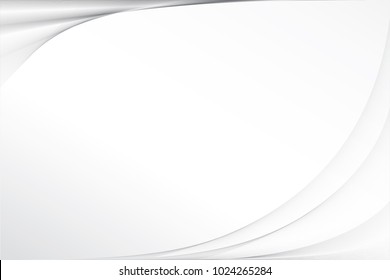 Abstract wave element on gray background, vector, illustration. 