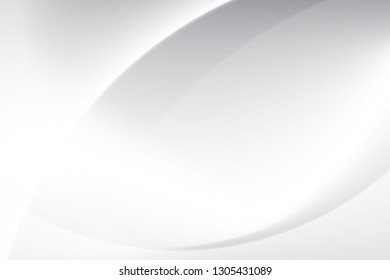 Abstract wave element on gray
 background, vector, illustration. 
