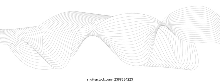 An abstract wave. An element of the sound track design, frequency spectrum, and wave effect. Stylized wave background for thematic and creative creative ideas