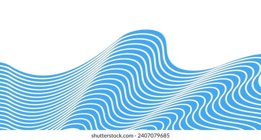 An abstract wave. An element of the sound track design, frequency spectrum, and wave effect. Stylized wave background for thematic and creative creative ideas