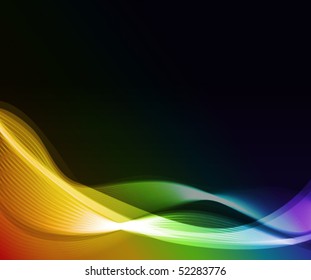 abstract wave, eps10 format
