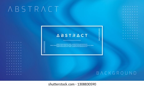 Abstract wave flow background with blue color, can use for posters, landing page, template, ui, web page, website header background, mobile screen wallpaper, web banner, backdrop.