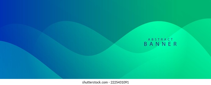 Abstract wave flowing shapes geometry design background vector