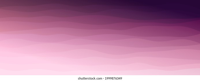 abstrakte Wellenlinie geometrische minimalistische moderne Farbverlauf-Hintergrund kombiniert Farben. Trendy Vorlage für Broschüren Visitenkarten Landing Page Website. Vektorgrafik eps10