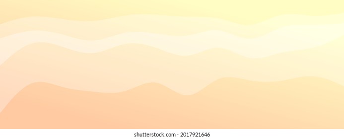 abstrakte Wellenlinie geometrische minimalistische moderne Farbverlauf-Hintergrund kombiniert Pastellfarben. Trendy Vorlage für Broschüren Visitenkarten Landing Page Website. Vektorgrafik eps10